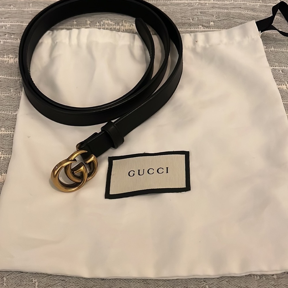 Gucci Logo Belt (small logo)
